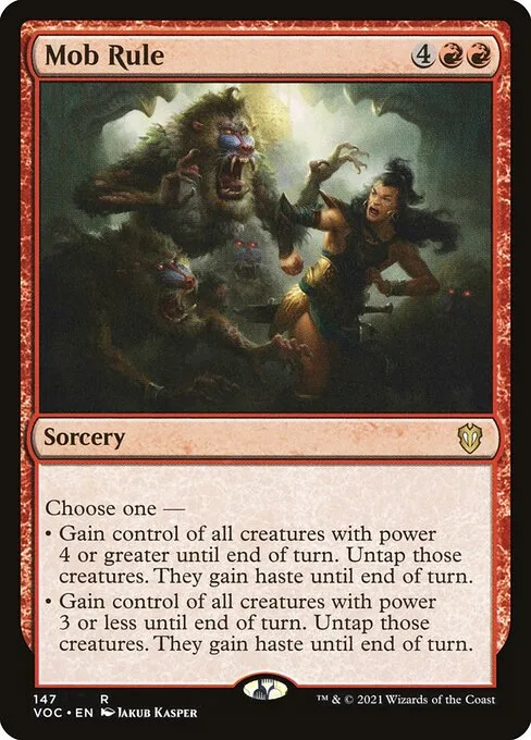 Mob Rule · Crimson Vow Commander 147/188