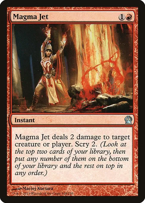 Magma Jet · Theros 128/249