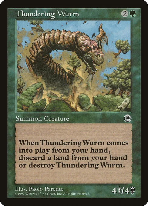 Thundering Wurm · Portal 189/257