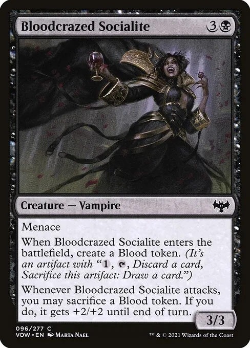 Bloodcrazed Socialite · Innistrad: Crimson Vow 96/423