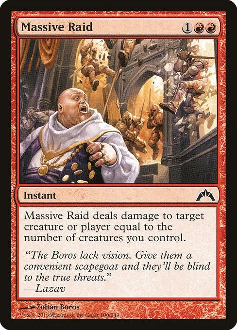 Massive Raid · Gatecrash 100/249