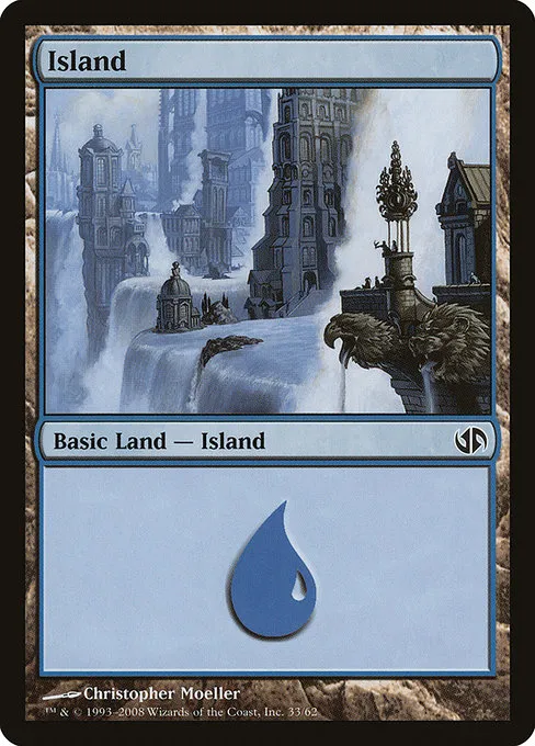 Island · Duel Decks: Jace vs. Chandra 33/64