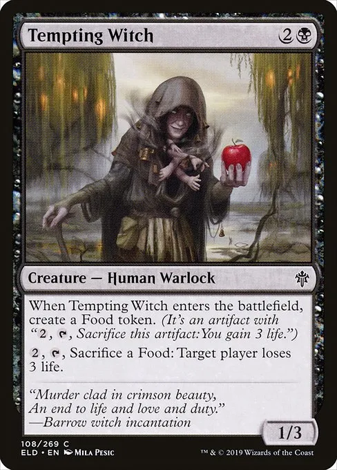 Tempting Witch · Throne of Eldraine 108/398