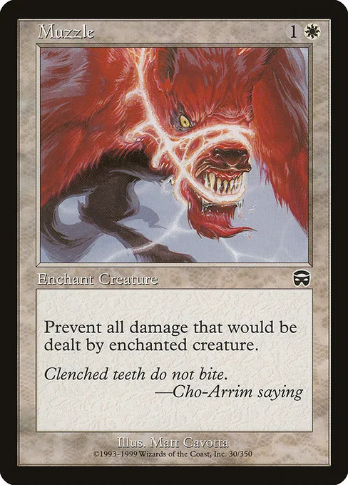 Muzzle · Mercadian Masques 30/350