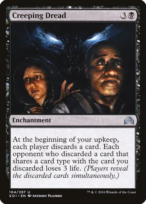 Creeping Dread · Shadows over Innistrad 104/302
