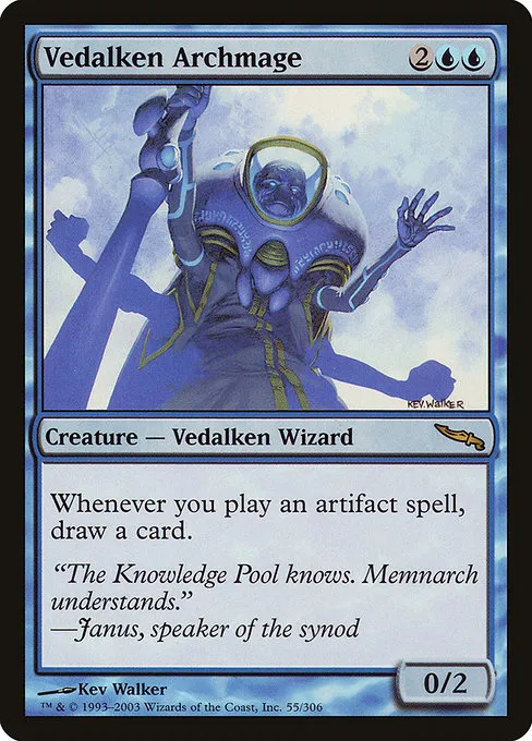 Vedalken Archmage · Mirrodin 55/306