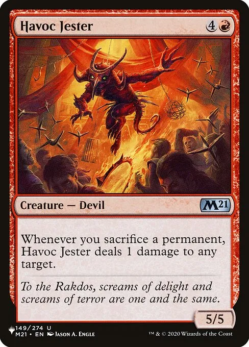 Havoc Jester · The List M21-149/5050
