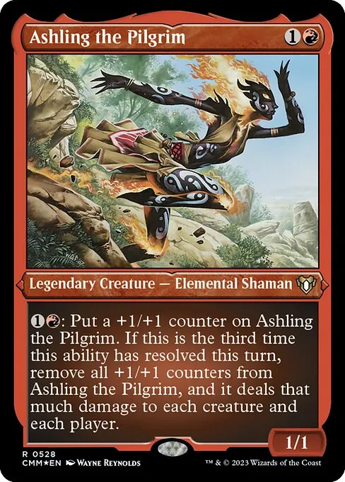 Ashling the Pilgrim · Commander Masters 528/1067