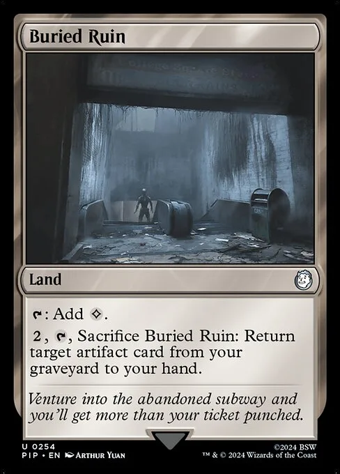 Buried Ruin · Fallout 254/1068