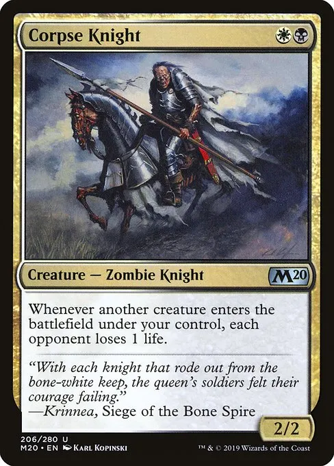 Corpse Knight · Core Set 2020 206/346