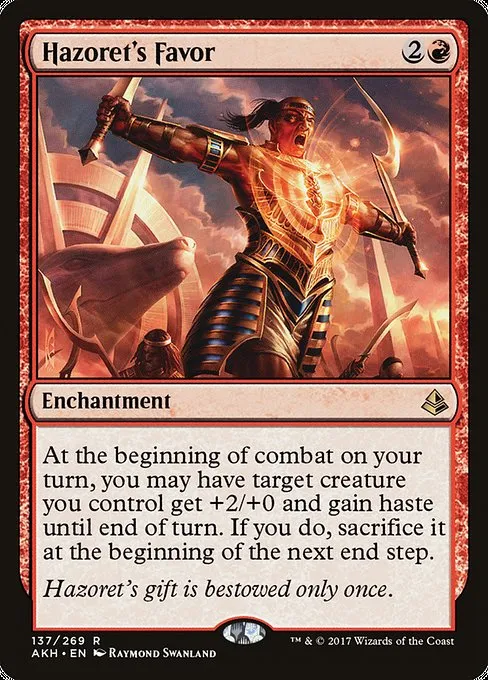 Hazoret's Favor · Amonkhet 137/287