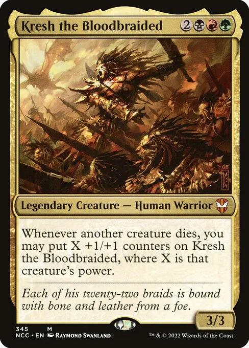 Kresh the Bloodbraided · New Capenna Commander 345/447