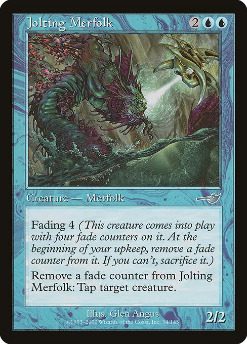 Jolting Merfolk · Nemesis 34/143