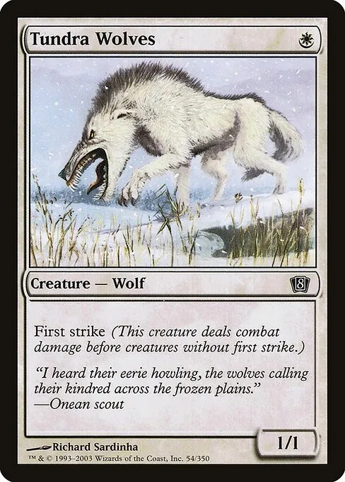 Tundra Wolves · Eighth Edition 54★/711