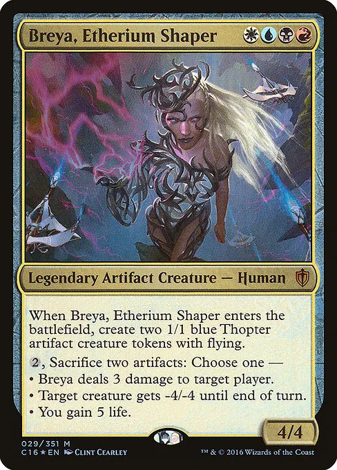 Breya, Etherium Shaper · Commander 2016 29/351