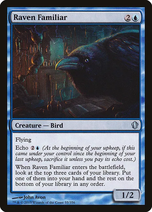 Raven Familiar · Commander 2013 55/356