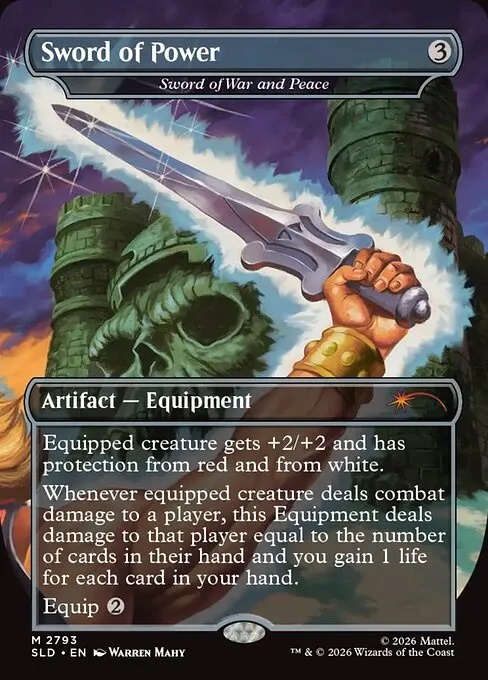 Sword of War and Peace · Secret Lair Drop 2793/2547