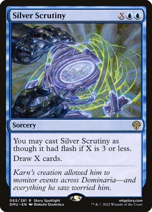 Silver Scrutiny · Dominaria United 65/453