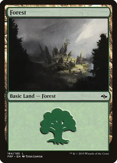 Forest · Fate Reforged 184/191