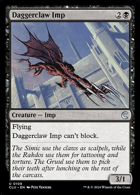 Daggerclaw Imp · Ravnica: Clue Edition 108/284