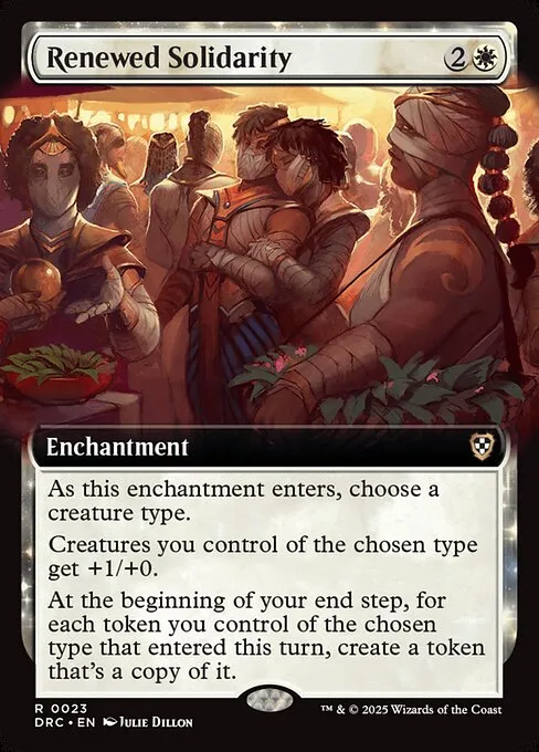 Renewed Solidarity · Aetherdrift Commander 23/184