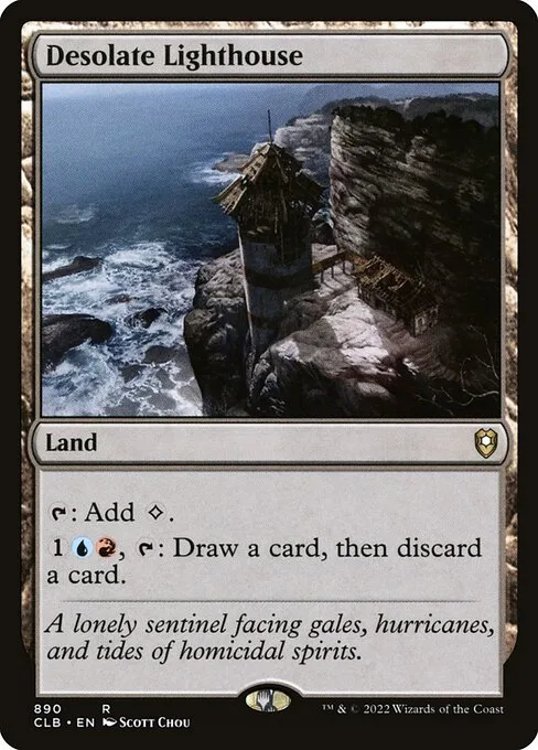 Desolate Lighthouse · Commander Legends: Battle for Baldur's Gate 890/936
