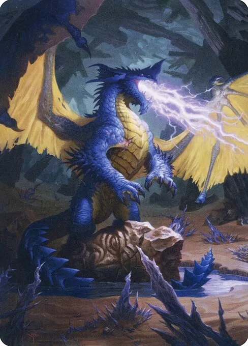 Blue Dragon // Blue Dragon · Adventures in the Forgotten Realms Art Series 73/81