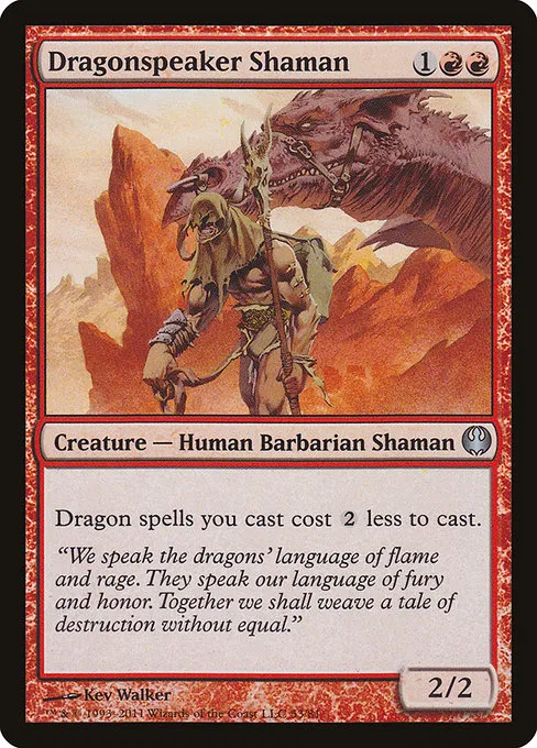Dragonspeaker Shaman · Duel Decks: Knights vs. Dragons 53/81
