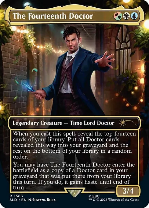 The Fourteenth Doctor · Secret Lair Drop 1583/2547