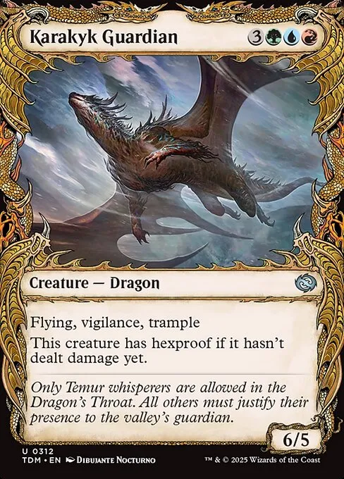 Karakyk Guardian · Tarkir: Dragonstorm 312/427