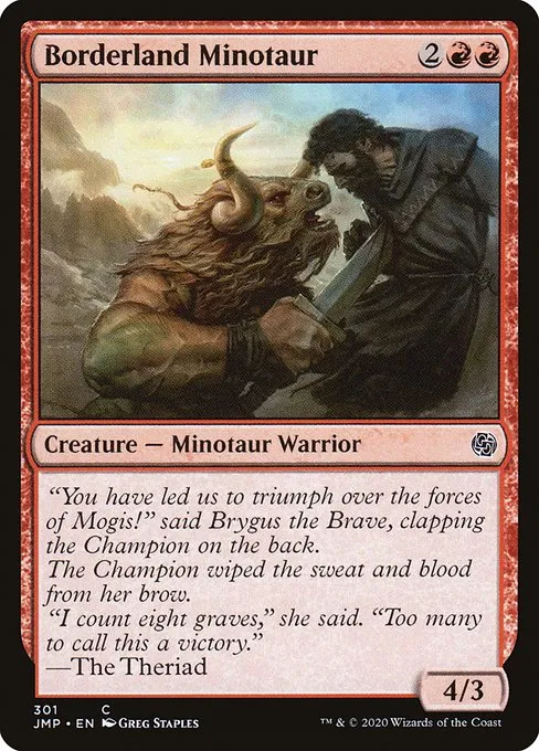 Borderland Minotaur · Jumpstart 301/497