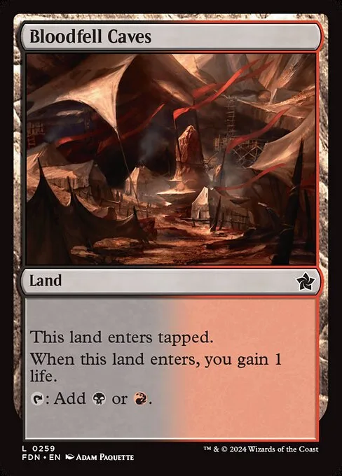 Bloodfell Caves · Foundations 259/771
