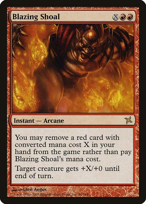 Blazing Shoal · Betrayers of Kamigawa 96/165