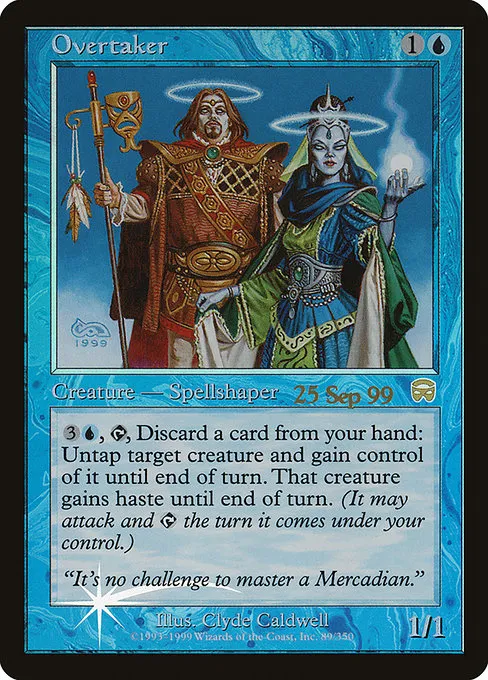 Overtaker · Mercadian Masques Promos 89/1