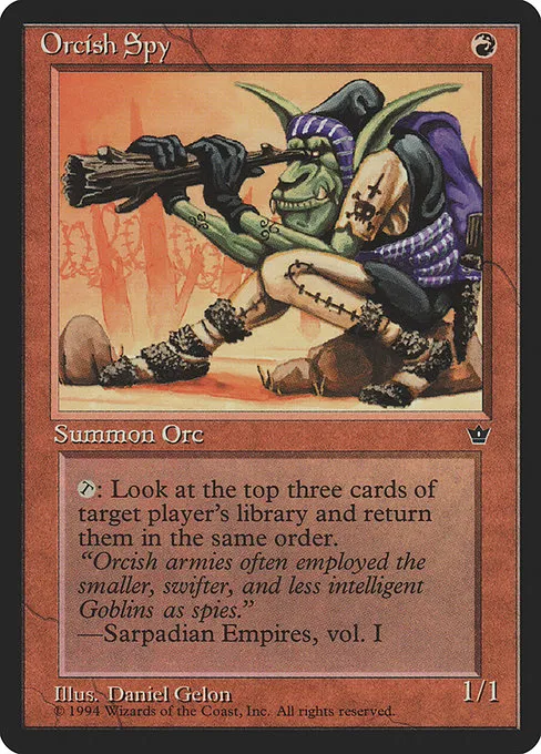 Orcish Spy · Fallen Empires 61b/187