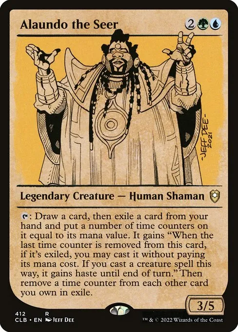 Alaundo the Seer · Commander Legends: Battle for Baldur's Gate 412/936