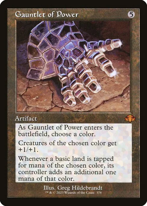 Gauntlet of Power · Dominaria Remastered 378/457