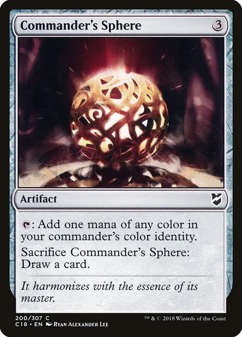 Commander's Sphere · Commander 2018 200/307