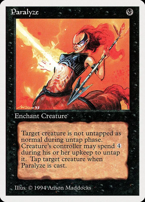 Paralyze · Summer Magic / Edgar 121/306