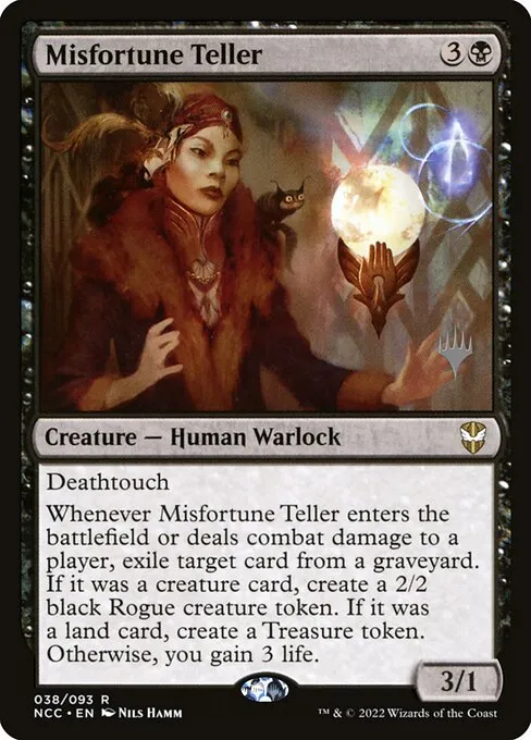 Misfortune Teller · New Capenna Commander Promos 38p/75