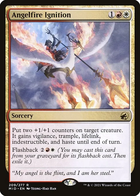 Angelfire Ignition · Innistrad: Midnight Hunt 209/399