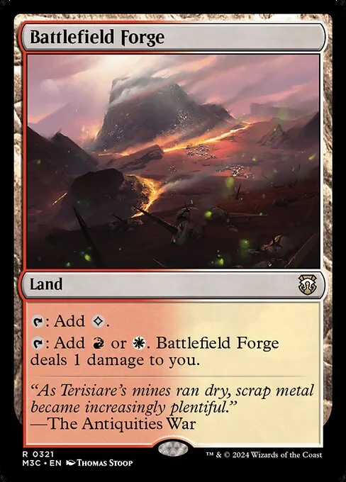 Battlefield Forge · Modern Horizons 3 Commander 321/398