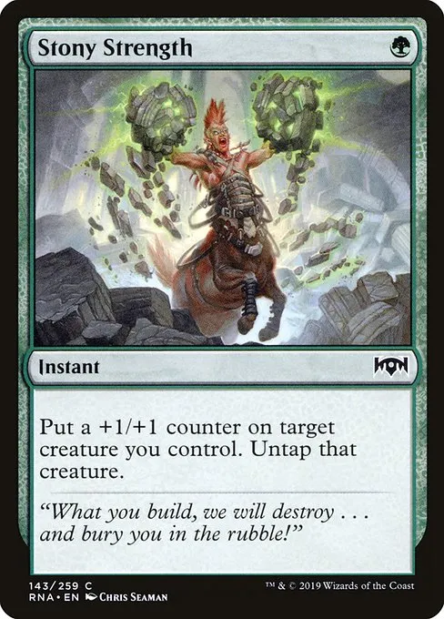 Stony Strength · Ravnica Allegiance 143/273