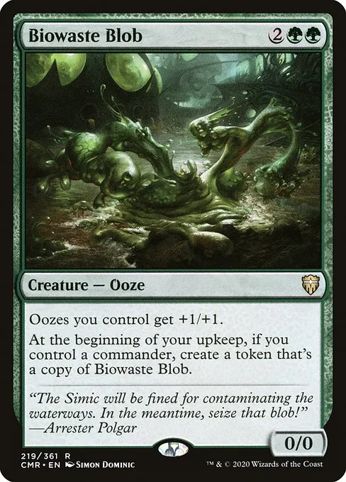 Biowaste Blob · Commander Legends 219/718