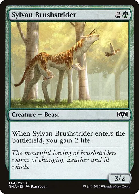 Sylvan Brushstrider · Ravnica Allegiance 144/273