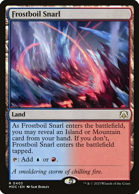 Frostboil Snarl · March of the Machine Commander 403/450