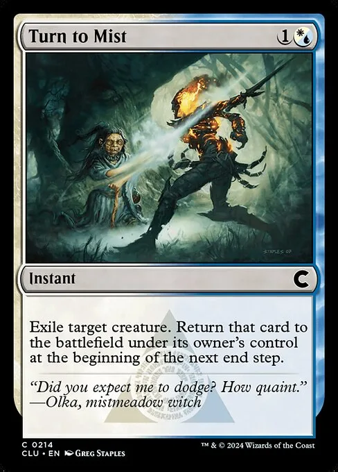 Turn to Mist · Ravnica: Clue Edition 214/284