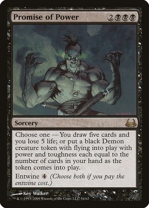 Promise of Power · Duel Decks: Divine vs. Demonic 54/62
