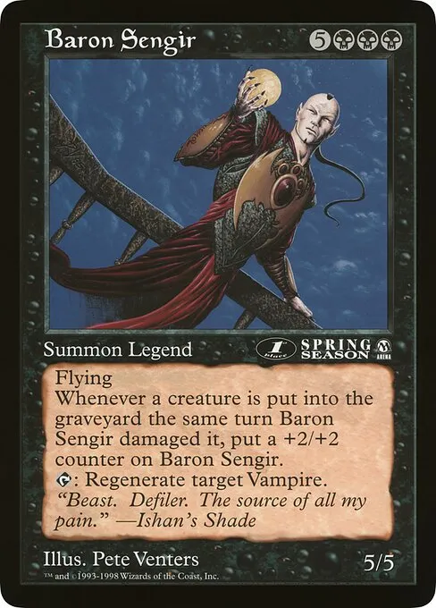 Baron Sengir · Oversized League Prizes 37/83