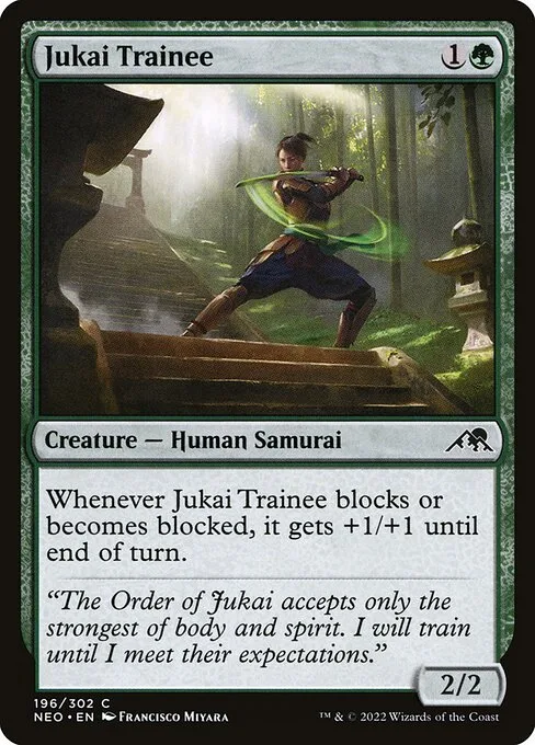 Jukai Trainee · Kamigawa: Neon Dynasty 196/531